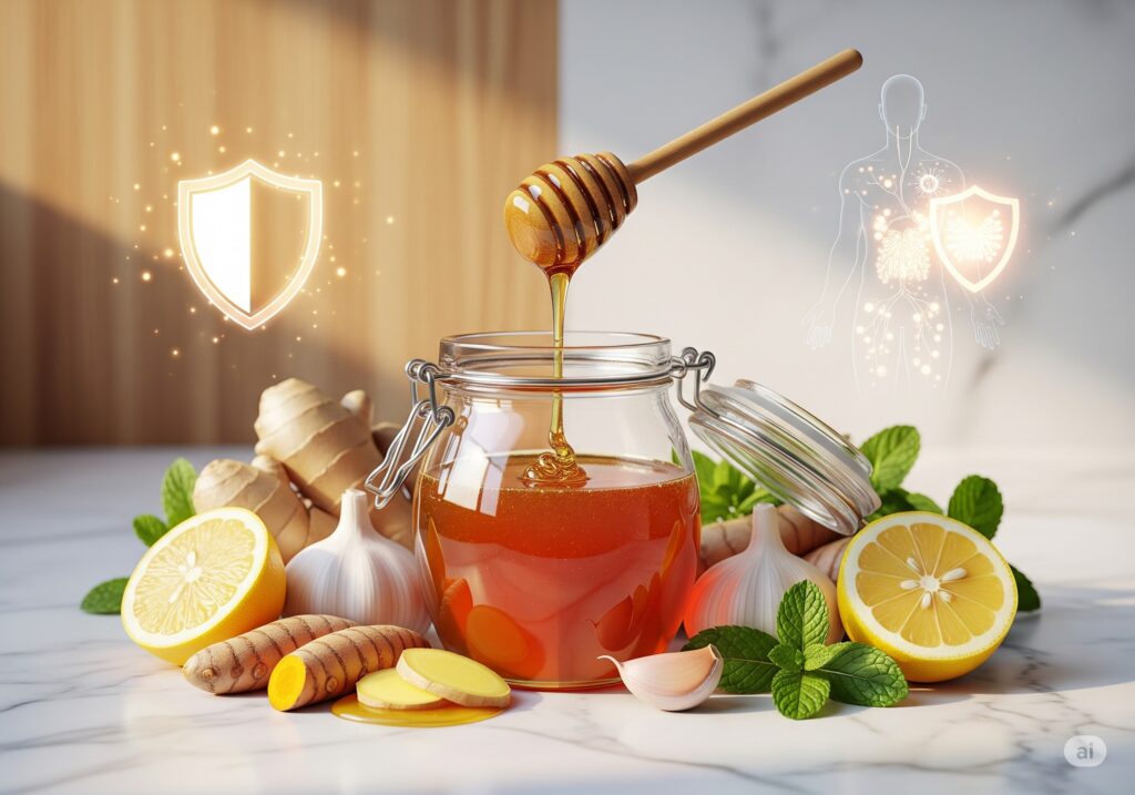 Raw Honey Help Boost Immunity - Raw Honey - Haritved Foods